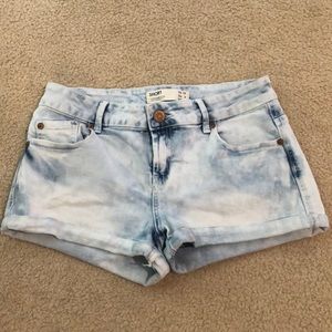 Cotton On Acid Wash Jean Shorts